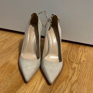 Italian handmade suede heels